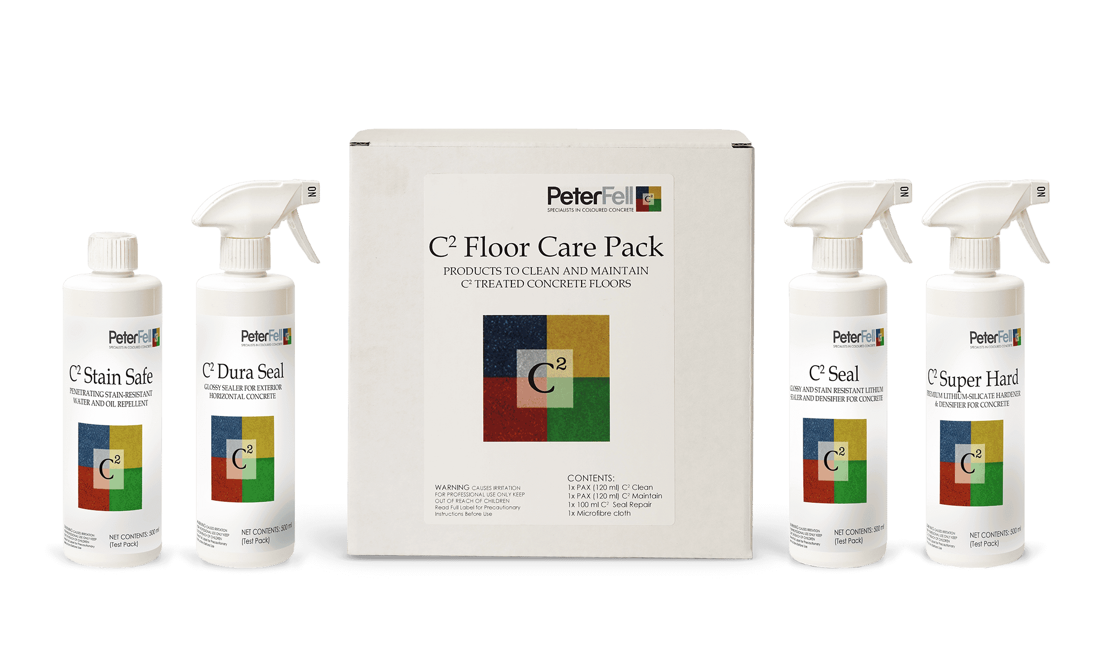 C2 floor care pack to look after your C2 polished concrete floor