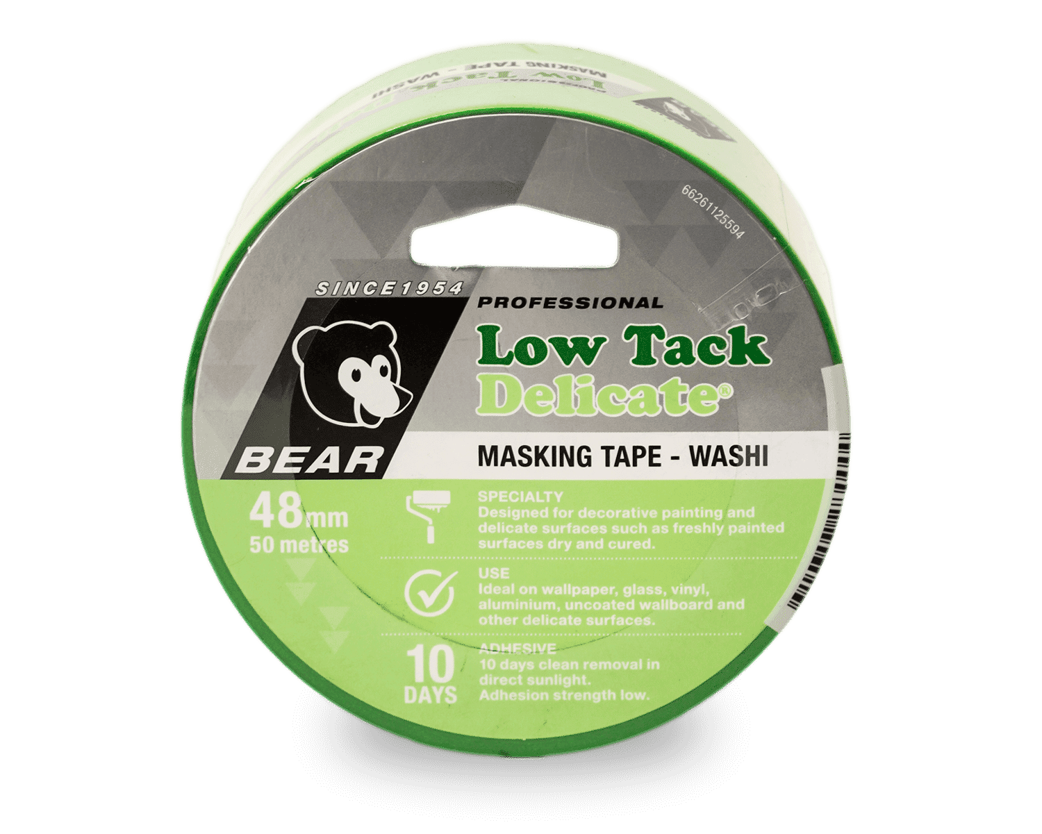 low tack masking tape for concrete grout